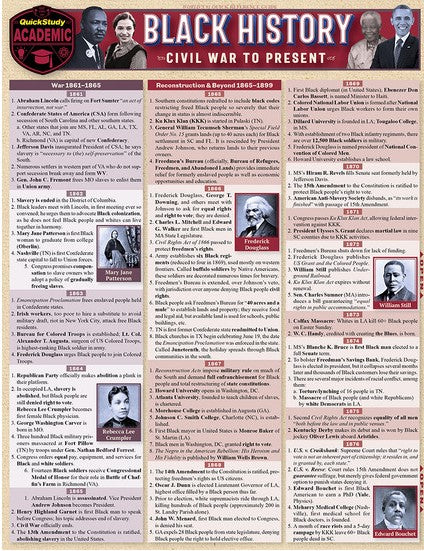 Black History - Civil War to Present