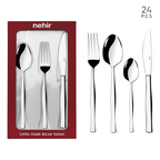 Zarif 24-Piece Cutlery Set