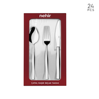Zarif 24-Piece Cutlery Set