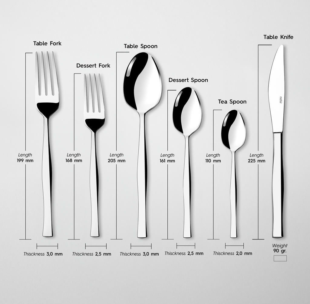 Zarif 36 Piece Cutlery Set