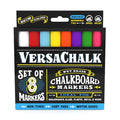 VERSA CHALK Neon Liquid Chalk Markers - Bold (8 Pack)