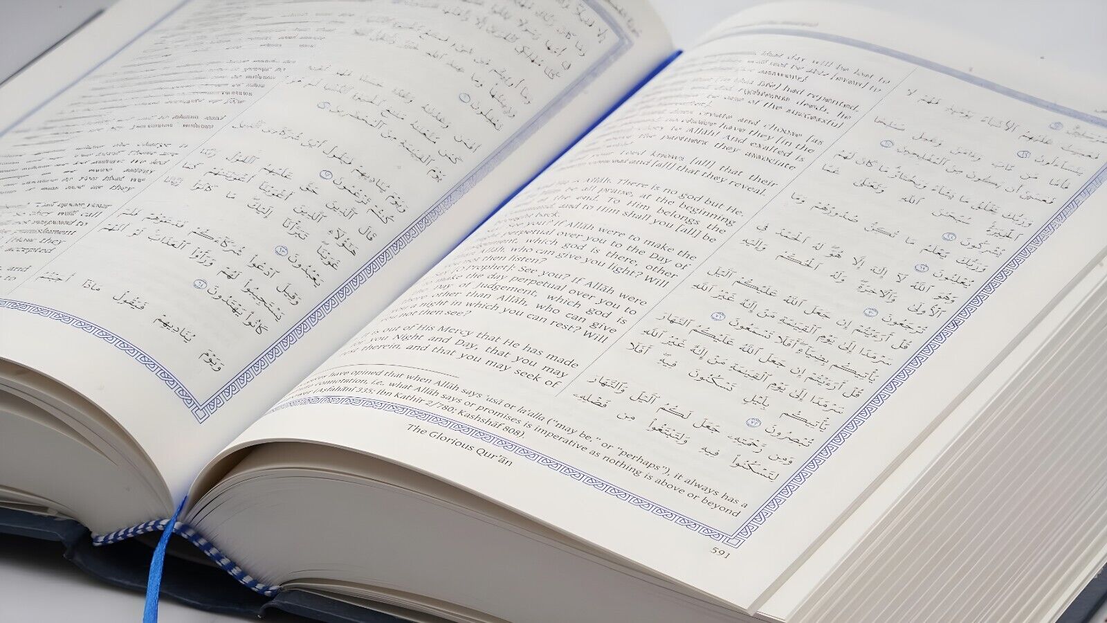 The Glorious Quran - English Translation with annotations based on earliest authoritative sources (with Parallel Arabic Text) (Hardcover)