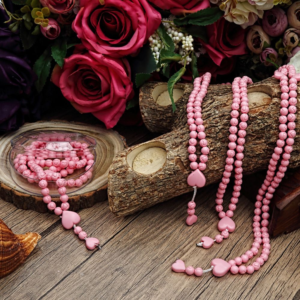 Gül Kokulu Tesbih  Pembe - Prayer Beads - Tasbeeh