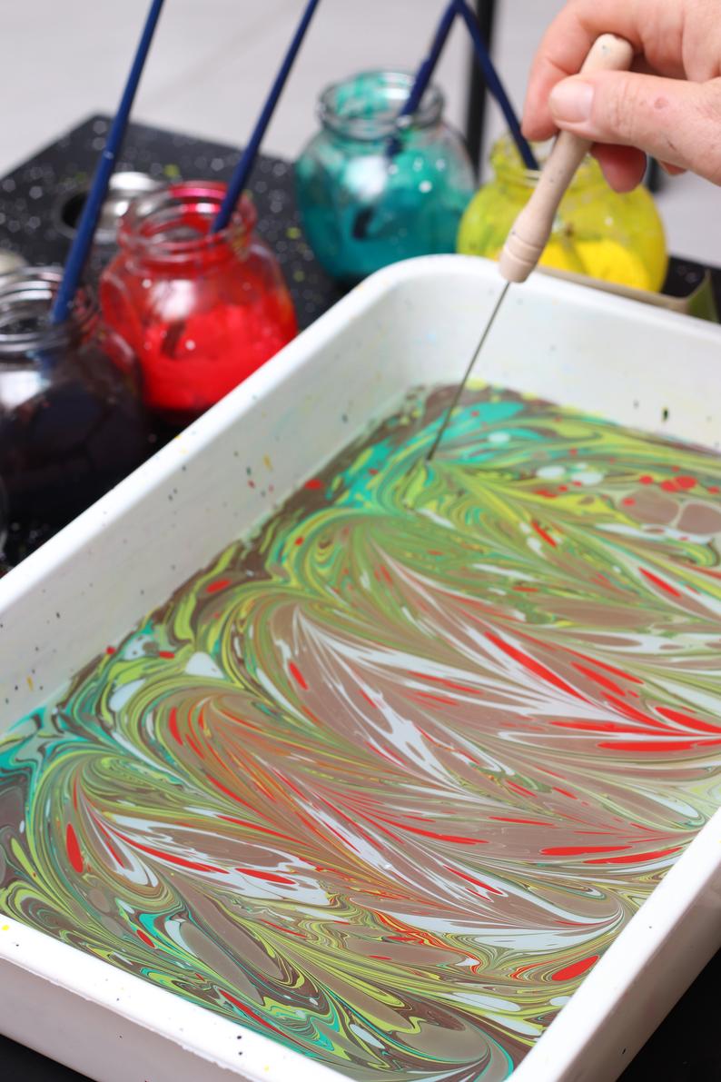 ArtDeco Marbling Set Ebru Art
