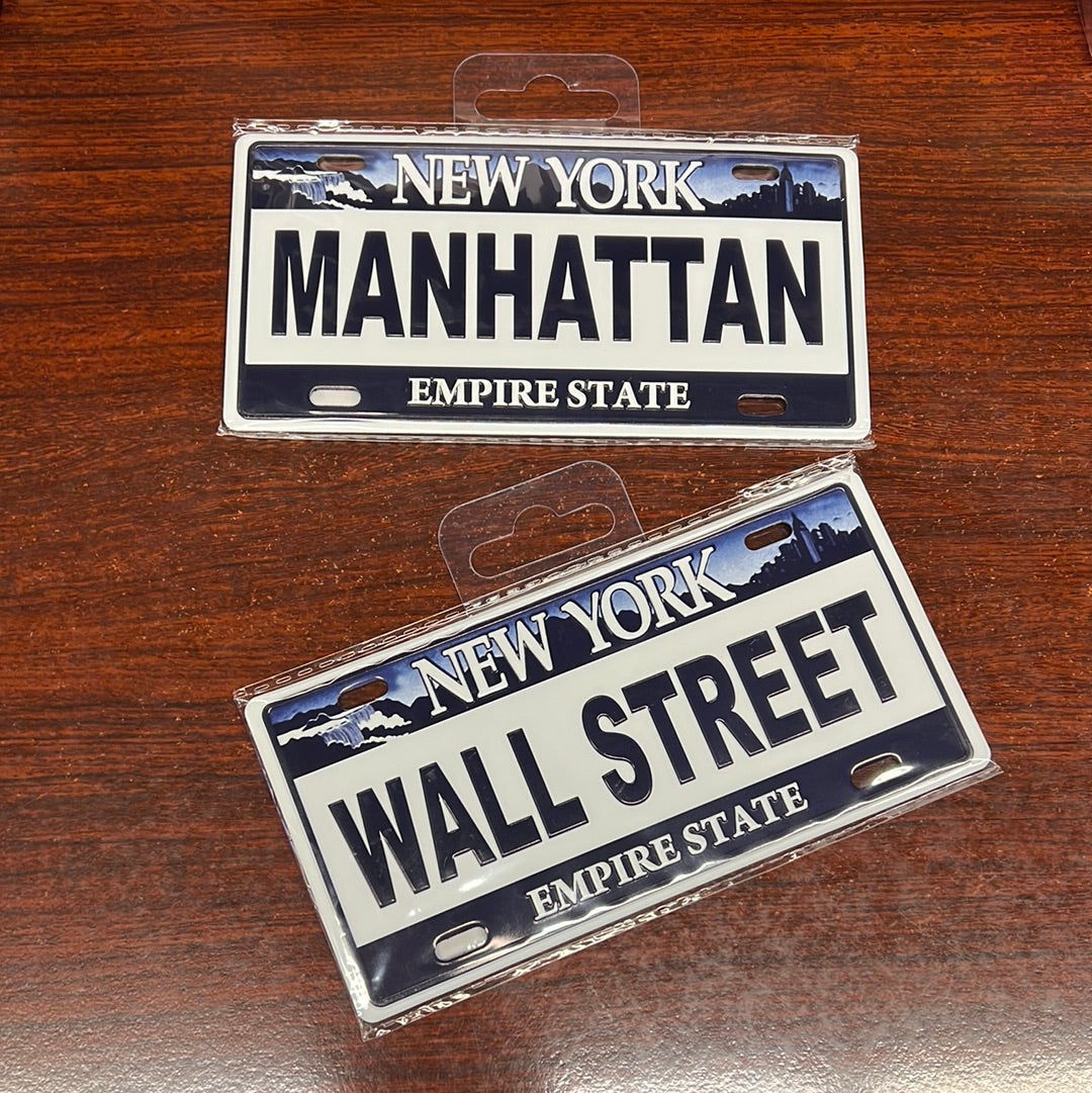 New York Plates / Magnet