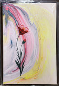 Çiçek Tablo (Çerçeveli) 56x82 cm