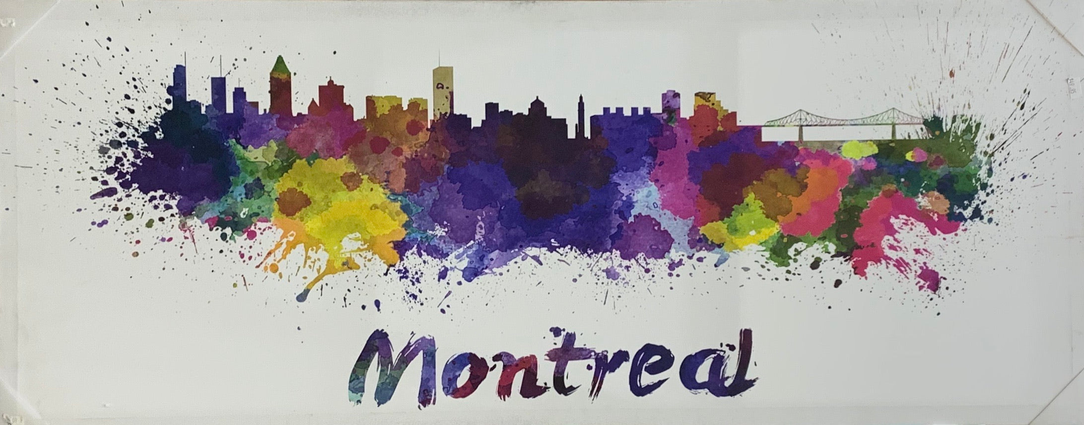 Montreal Tablo 100x50 cm