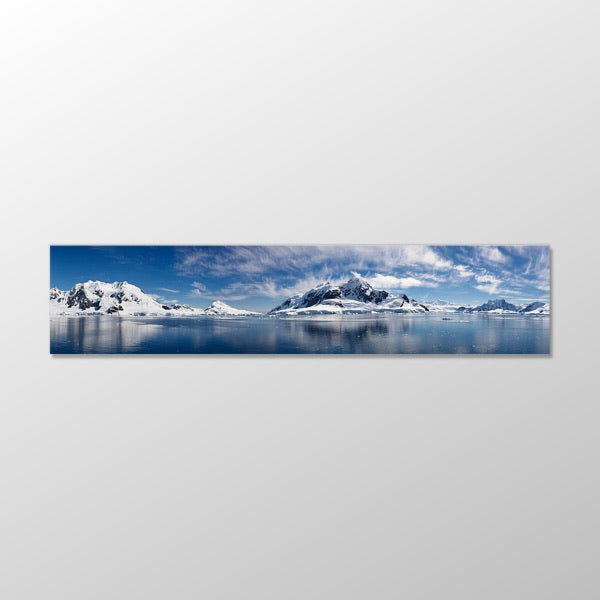 Antartika Cennet Koyu Tablo 194x54 cm