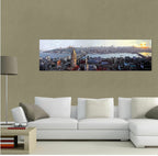 Galata Haliç Çerçeveli Tablo 160x55 cm