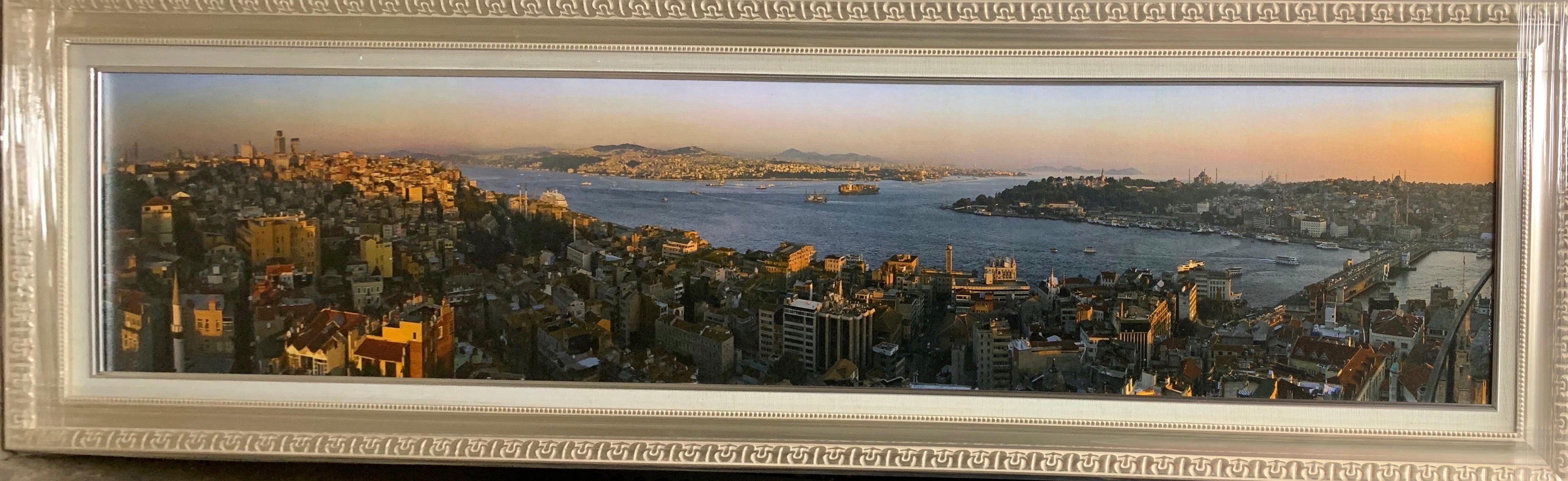 İstanbul Tablo (Çerçeveli) 195x55 cm