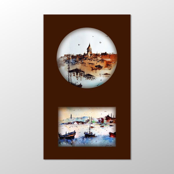 Galata Kulesi Tablo 45x75 cm