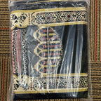 4-person prayer rug, Grup Seccade-4 kisilik(navy blue)