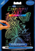 Butterflies Large Rainbow Engraving