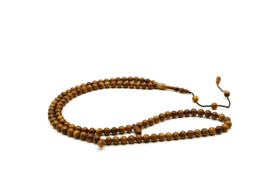 Tesbih 99luk Kuka (Kokka) - Yuvarlak Kesim - 4 mm - Prayer Beads