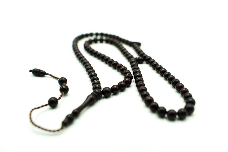 Tesbih 99luk Kuka (Kokka) - Yuvarlak Kesim - 4 mm - Prayer Beads