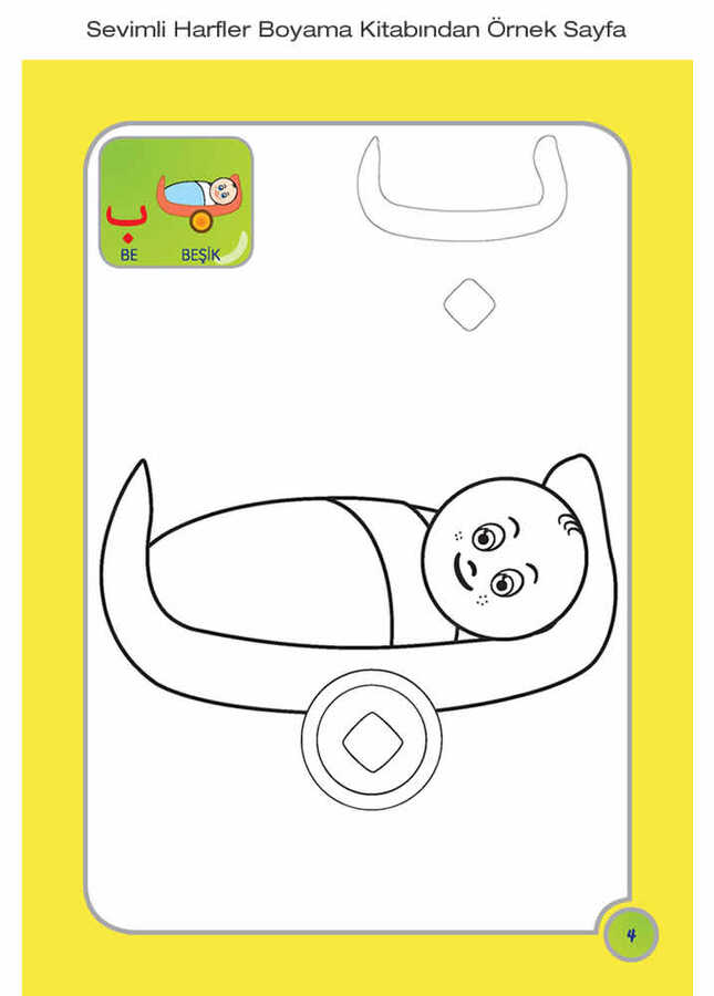 Okul Öncesi Elifba Seti sevimli harfler