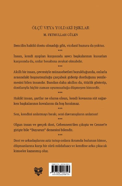 Ölçü veya Yoldaki Işıklar