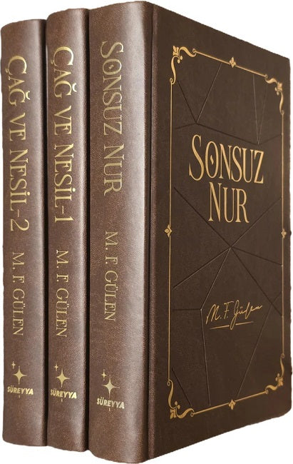 Fethullah Gülen Hocaefendi Külliyatının İlk Üç Kitabı - Sonsuz Nur, Çağ ve Nesil 1, Çağ ve Nesil 2