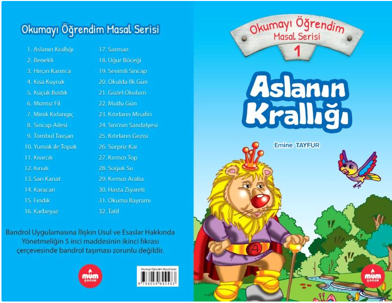 Okumayi Ogrendim Masal Serisi (32 Kitap)