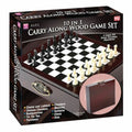 Game World - 10 IN 1 Carry Along Wood Game Set