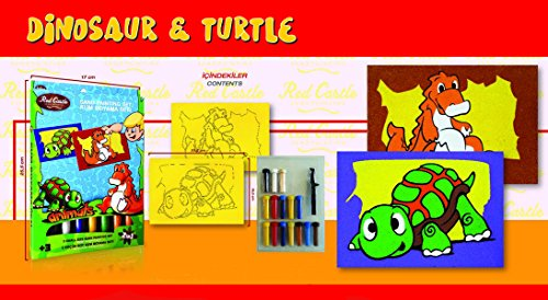 Red Castle New in USA.. The Most Famous Sand Art Kits for Kids in All Europe Art