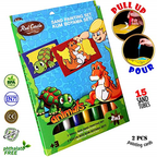 Red Castle New in USA.. The Most Famous Sand Art Kits for Kids in All Europe Art