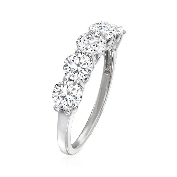 Bes Tas Yuzuk - Five Stone Ring