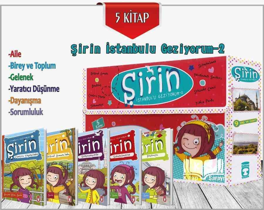 ŞİRİN İSTANBUL'U GEZİYORUM 1 SET - (5 KİTAP)