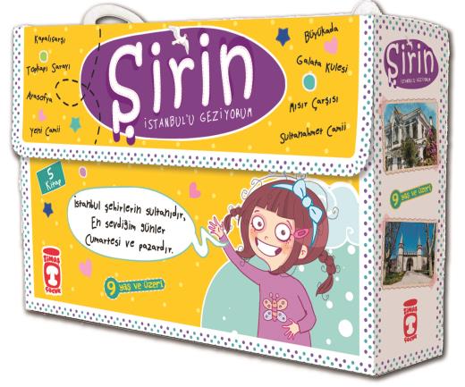 ŞİRİN İSTANBUL'U GEZİYORUM 1 SET - (5 KİTAP)