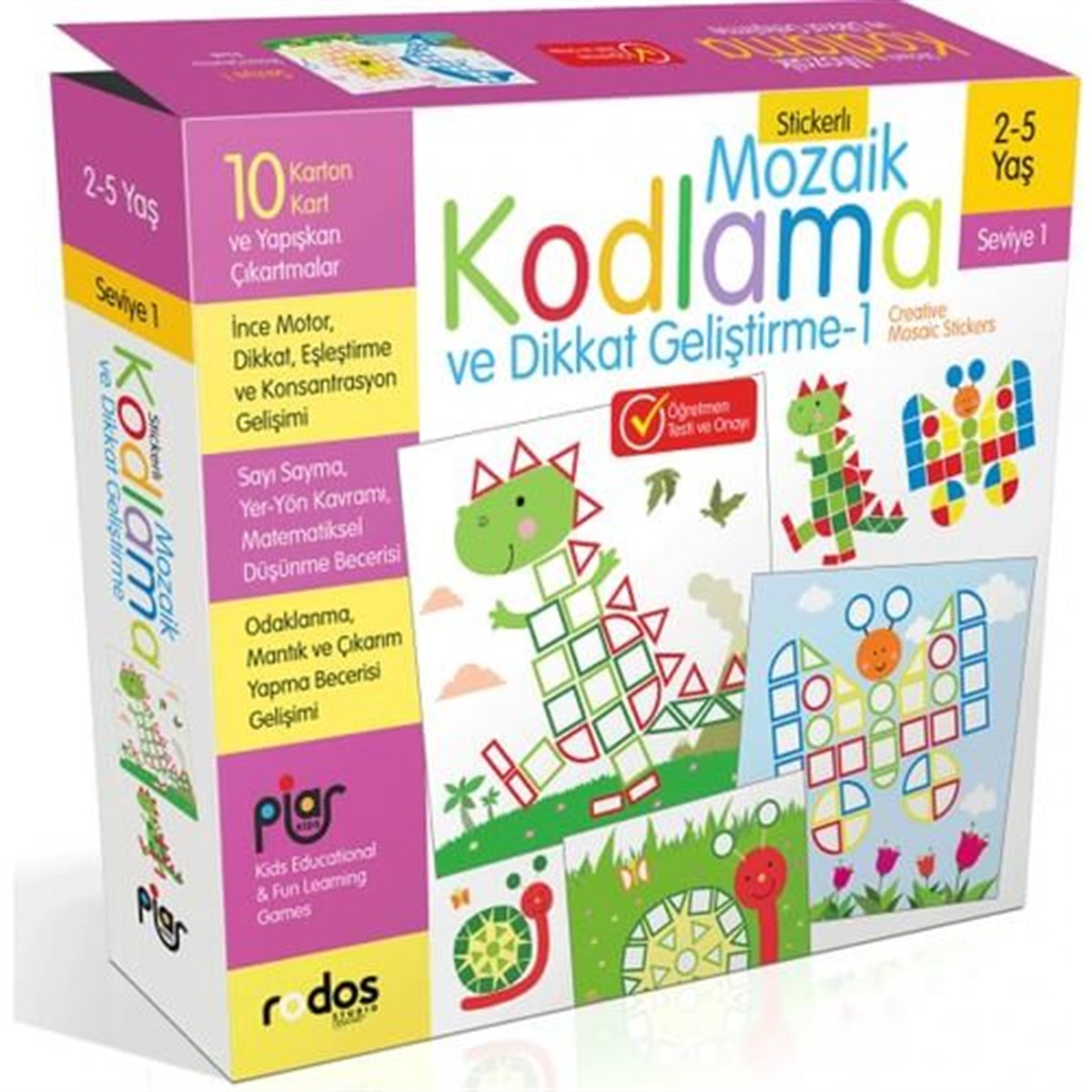 Mozaik Kodlama Ve Dikkat Geliştirme-1