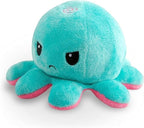 Reversible Octopus Plushie Happy & Angry Face